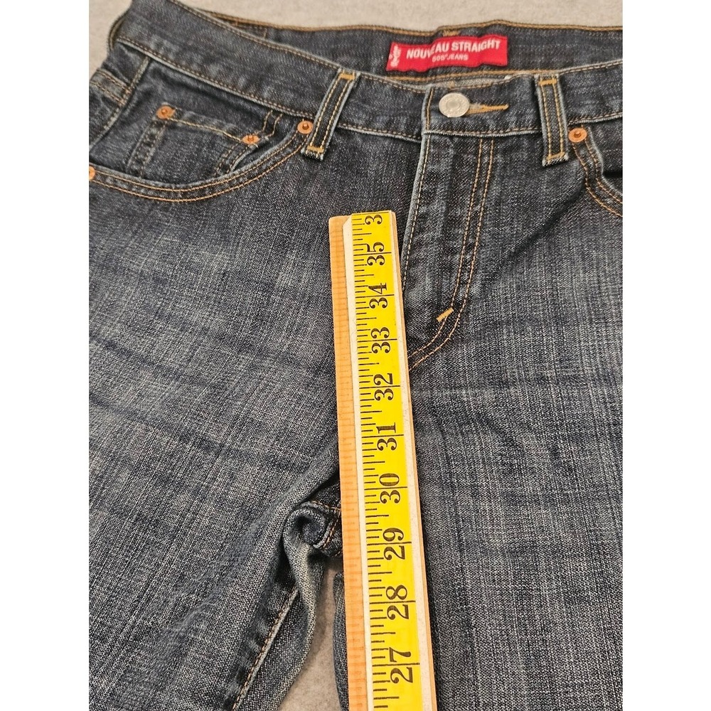 Levis 505 Nouveau Jeans Women's Straight SZ 10M - Picture 7 of 11